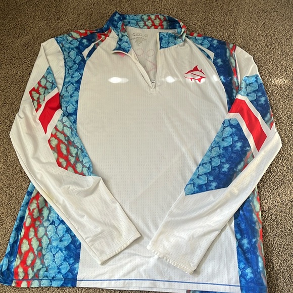 Loco Skaile men’s performance half zip long sleeve size XXL - Picture 1 of 9